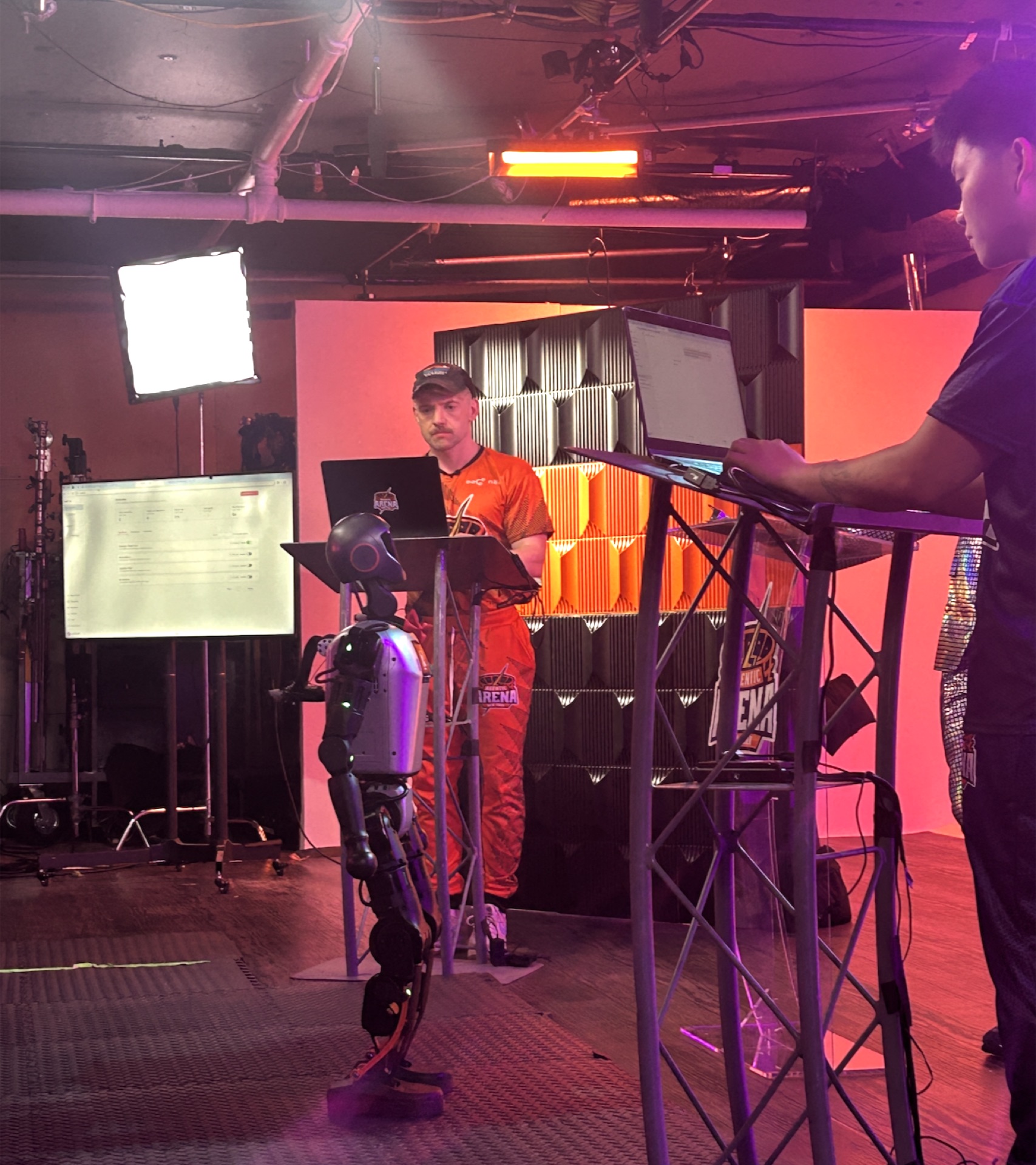 Game show set at MCM Stages